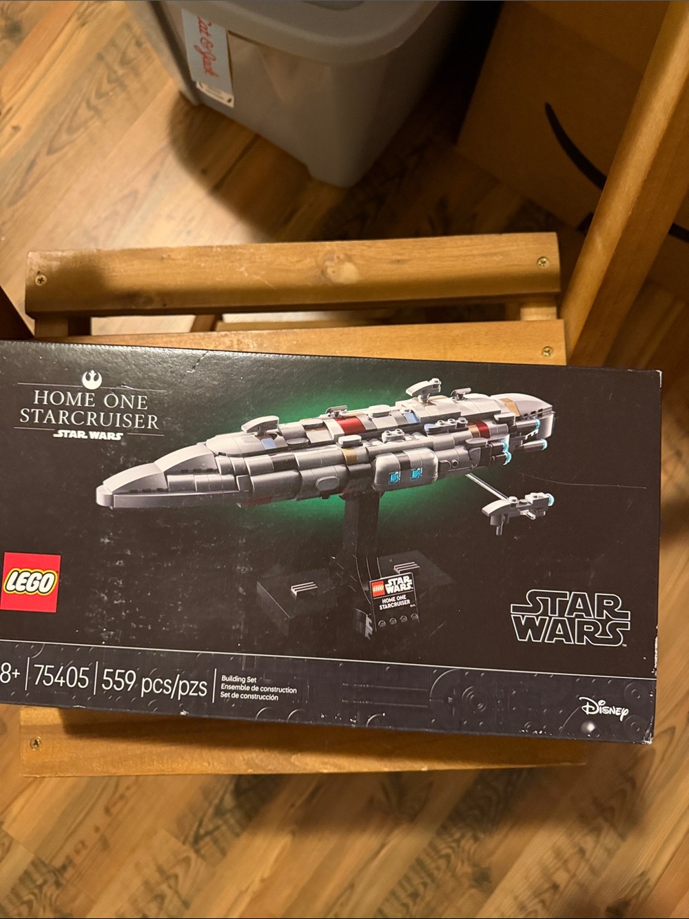 LEGO Star Wars Home One Starcruiser Building Set - Gray, Black, Blue, Red